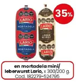 Coto Lario en mortadela mini/leberwurst oferta