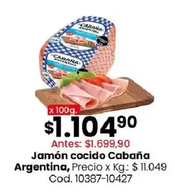 Coto Cabaña jamón cocido oferta