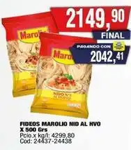 Maxiconsumo Marolio - fideos nid al hvo oferta