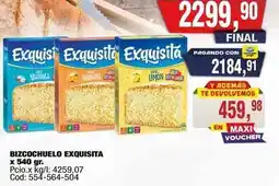 Maxiconsumo Exquisita - bizcochuelo oferta