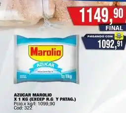 Maxiconsumo Marolio - azucar x 1 kg oferta