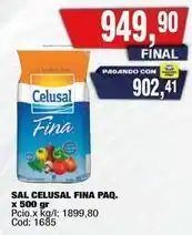 Maxiconsumo Celusal - sal celusal fina oferta