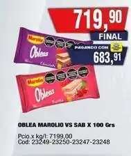 Maxiconsumo Marolio - obleas oferta