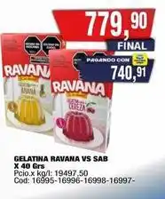 Maxiconsumo Ravana - gelatina vs sab oferta