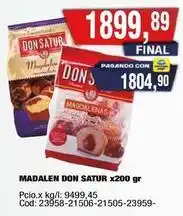 Maxiconsumo Don satur - madalen don satur x200 gr oferta