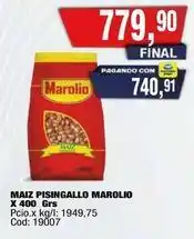 Maxiconsumo Marolio - maiz pisingallo oferta