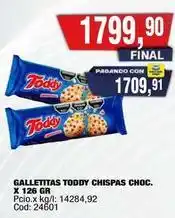 Maxiconsumo Toddy - galletitas chispas choc oferta