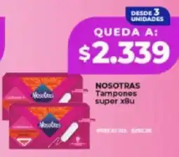 Supermayorista Vital Nosotras tampones super oferta