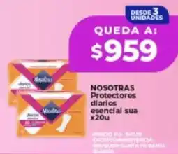 Supermayorista Vital Nosotras protectores diarios esencial sua oferta