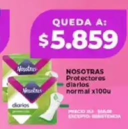 Supermayorista Vital Nosotras protectores diarios normal oferta
