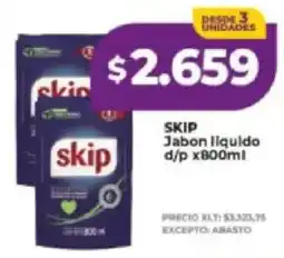 Supermayorista Vital Skip jabon liquido oferta