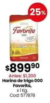 Coto Favorita - harina de trigo 000 oferta