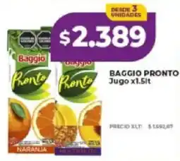Supermayorista Vital Baggio jugo pronto oferta