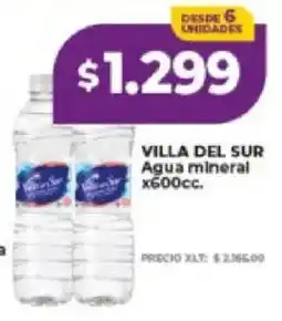Supermayorista Vital Villa del sur agua mineral oferta