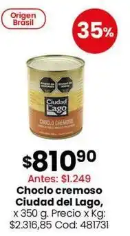 Coto Ciudad del lago - choclo cremoso oferta