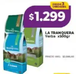Supermayorista Vital La tranquera yerba oferta