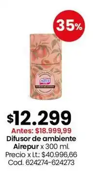 Difusor de ambiente