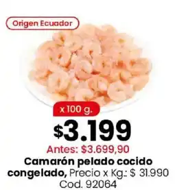 Coto Camarón pelado cocido congelado oferta