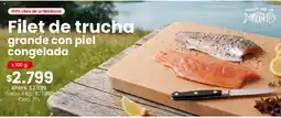 Coto Filet de trucha grande con piel congelada oferta
