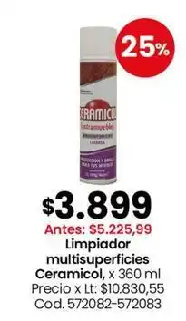 Coto Ceramicol - limpiador multisup perficies oferta
