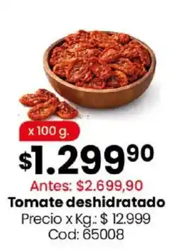 Coto Tomate deshidratado oferta