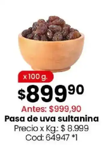 Coto Pasa de uva sultanina oferta