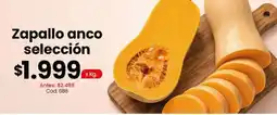 Coto Zapallo anco selección oferta