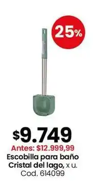 Coto Cristal - escobilla para ba uevo del lago, x u. cod. 614099 oferta