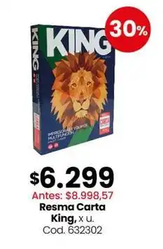 Coto King - resma carta oferta
