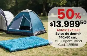 Origen - bolsa de dormir 140x60 cm, cod. 485586