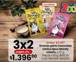 Coto Snacks para mascotas varios tipos oferta
