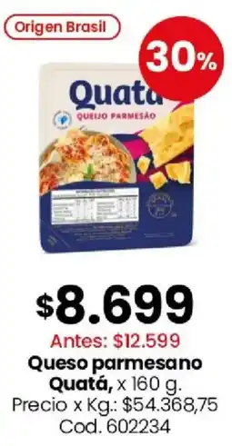 Coto Quatá queso parmesano oferta