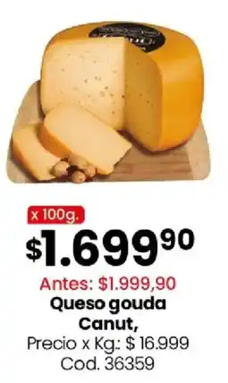 Coto Canut queso gouda oferta