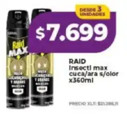 Supermayorista Vital Raid insecti max cuca/ara s/olor oferta