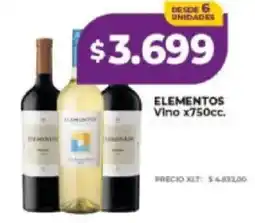 Supermayorista Vital Elementos vino oferta