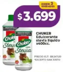 Supermayorista Vital Chuker edulcorante stevia liquido oferta