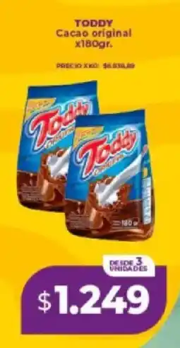 Supermayorista Vital Toddy cacao original oferta