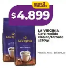 Supermayorista Vital La virginia café molido clásico/torreado oferta