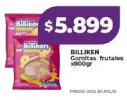 Supermayorista Vital Billiken gomitas frutales oferta