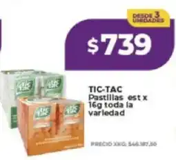 Supermayorista Vital Tic-tac pastillas oferta