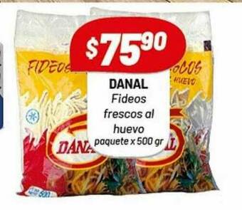 Almacor Danal Fideos Frescos Al Huevo oferta