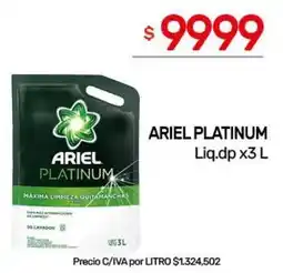Nini Mayorista Ariel platinum oferta