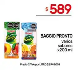 Nini Mayorista Baggio pronto varios sabores oferta