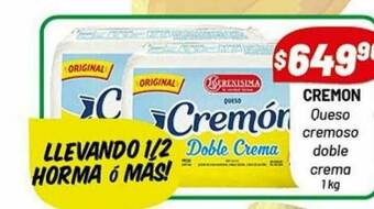 Almacor Cremon Queso Cremoso Doble Crema oferta