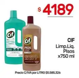 Nini Mayorista Cif limp.liqu. pisos oferta