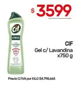 Nini Mayorista Cif gel c/ lavandina oferta