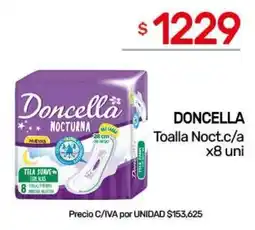 Nini Mayorista Doncella toalla nocturna oferta