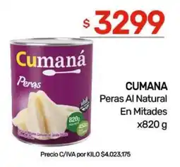 Nini Mayorista Cumaná peras al natural oferta