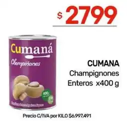 Nini Mayorista Cumaná champignones oferta