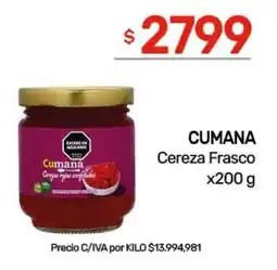 Nini Mayorista Cumana cereza frasco oferta